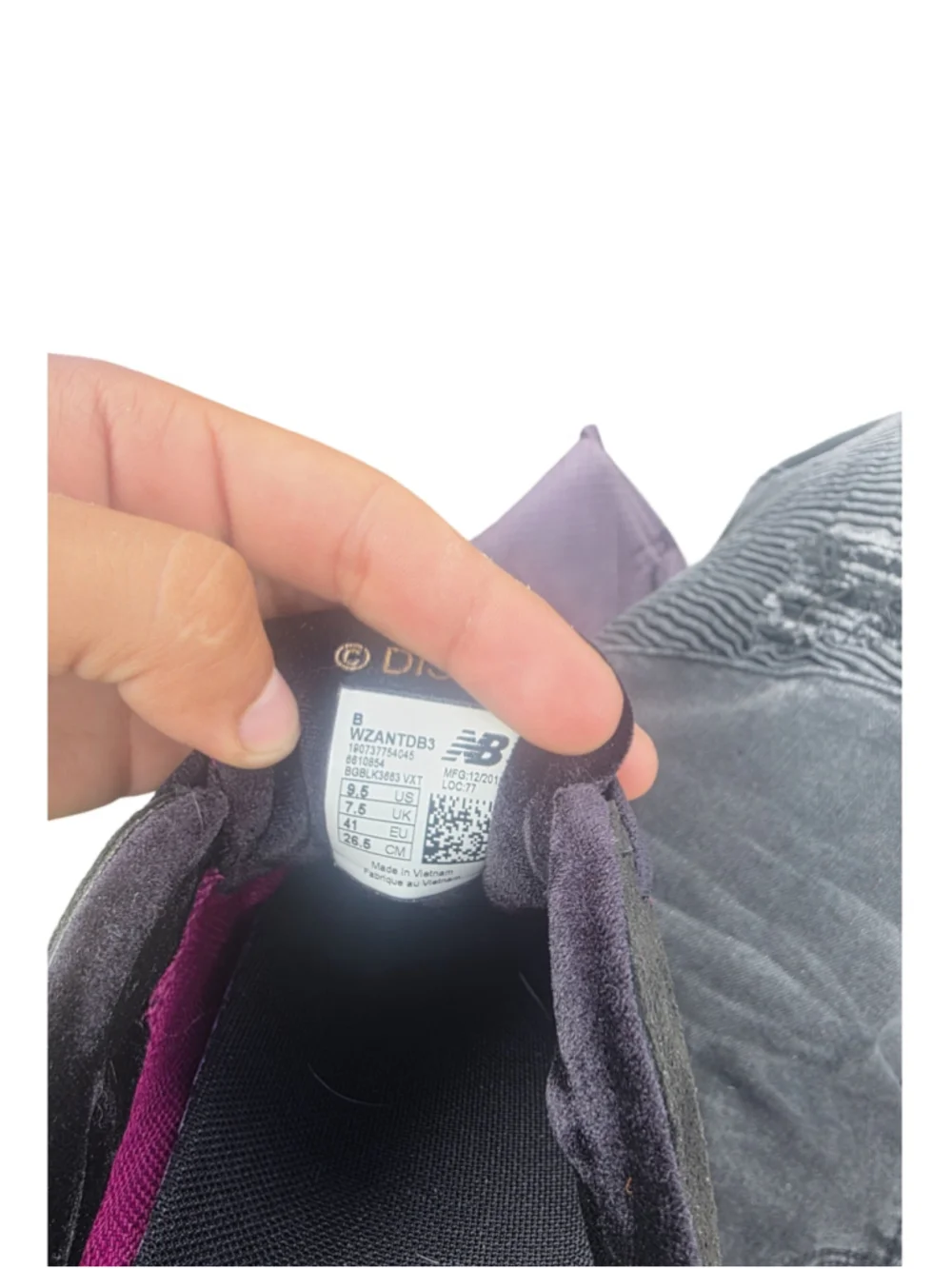 New Balance worn disney